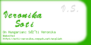 veronika soti business card